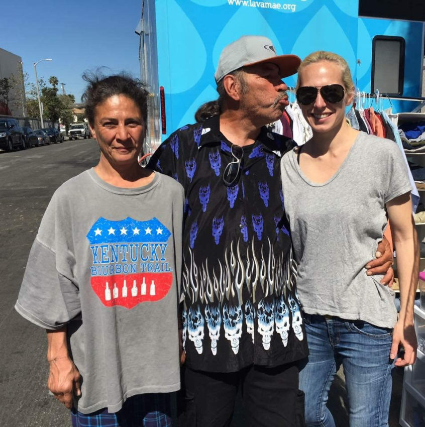 Project Ropa was founded in 2016 by Caitlin Adler to address the challenges that homeless people face in obtaining and keeping clean clothes.